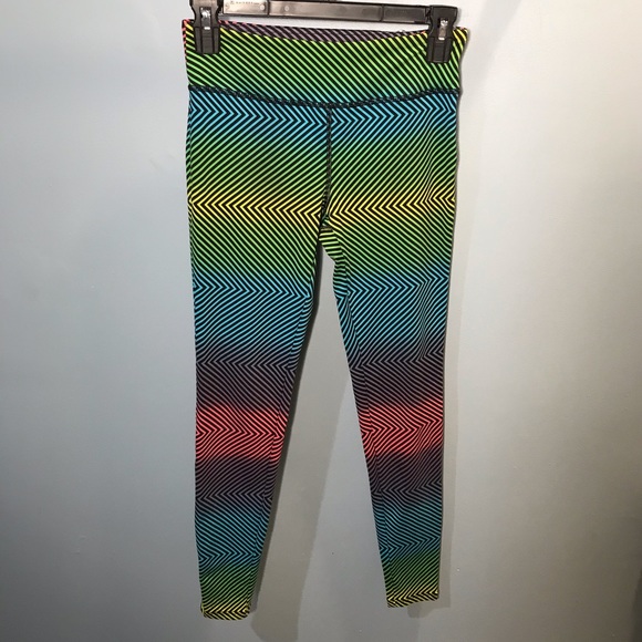 rainbow yoga pants